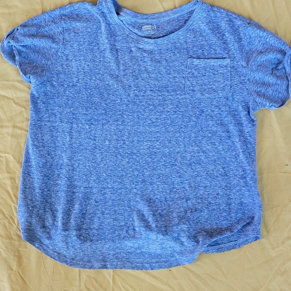 blue girls shirt